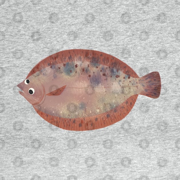 Googly-Eye Flounder by tarynosaurus